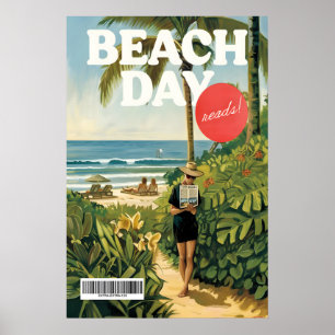 Impresiones de Arte de Lecturas de Día de Playa Pa