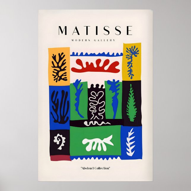 Impresiones de arte de Matisse - Botánica abstract (Frente)
