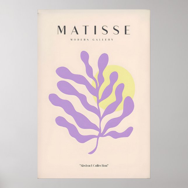 Impresiones de arte de Matisse - Botánico abstract (Frente)