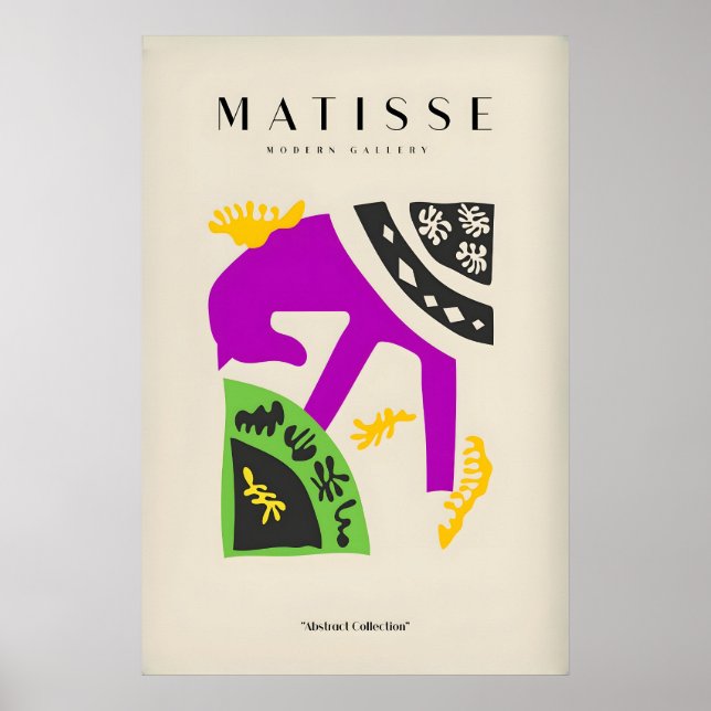 Impresiones de arte de Matisse - Figura abstracta  (Frente)