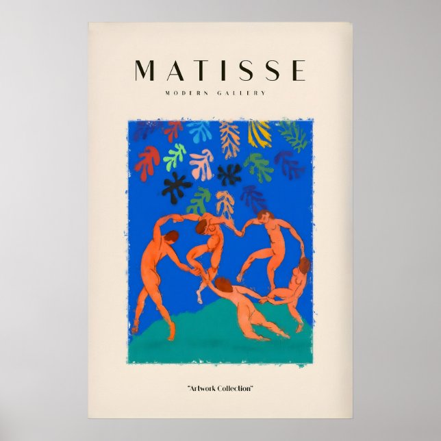 Impresiones de arte de Matisse - Figuras de baile  (Frente)