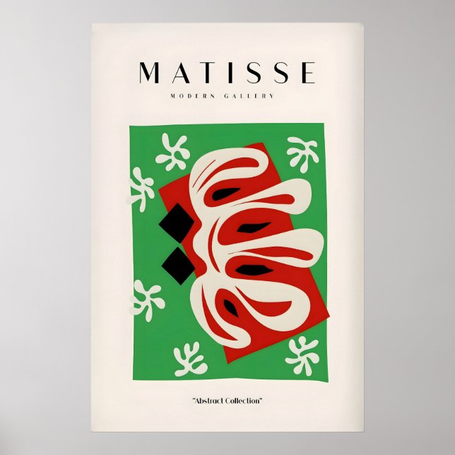 Impresiones de arte de Matisse - Forma abstracta r (Frente)