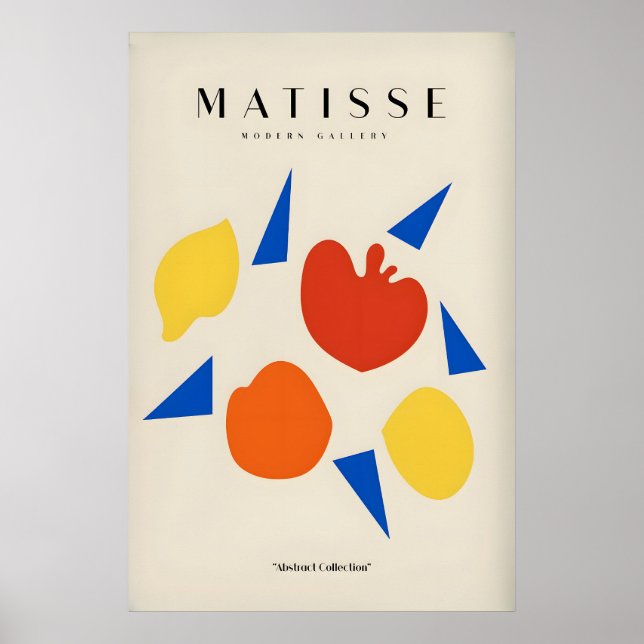 Impresiones de arte de Matisse - Formas abstractas (Frente)