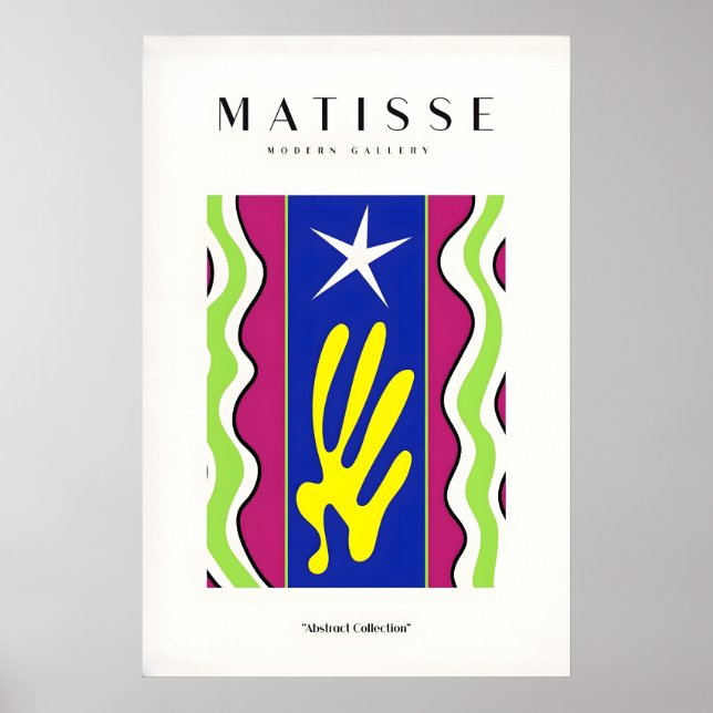 Impresiones de arte de Matisse - Jazz Abstract Sta (Frente)