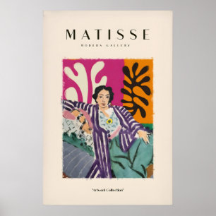 Impresiones de arte de Matisse - Mujer reclinada b