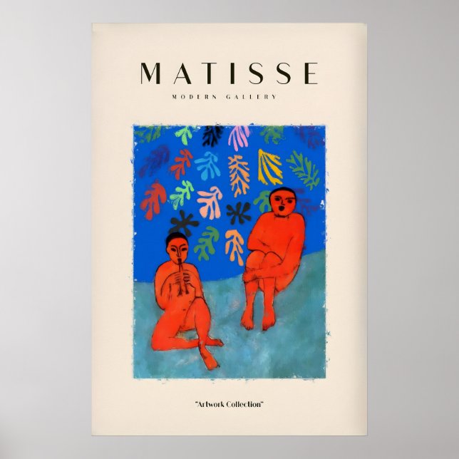 Impresiones de arte de Matisse - Póster de dos fig (Frente)