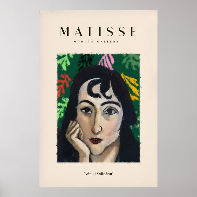 Impresiones de arte de Matisse - Póster de mujer p (Frente)
