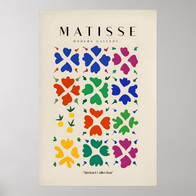 Impresiones de arte de Matisse - Póster de rejilla (Frente)