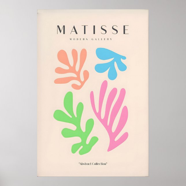 Impresiones de arte de Matisse - Recortes abstract (Frente)