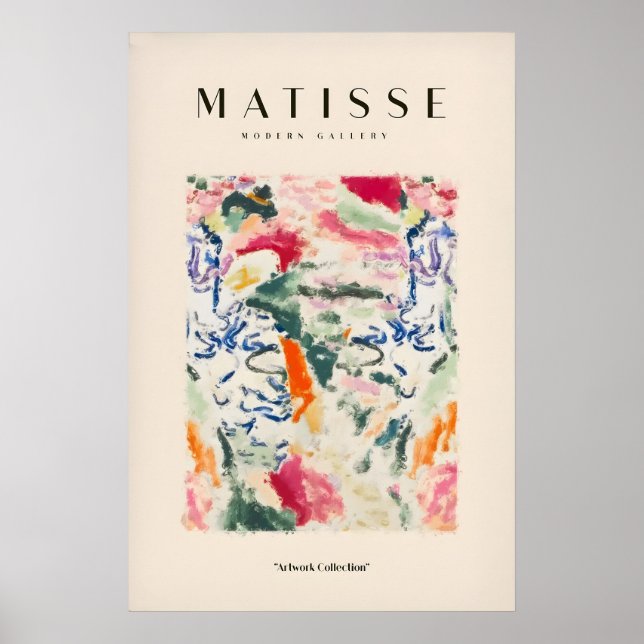 Impresiones de arte de Matisse - Remolinos expresi (Frente)