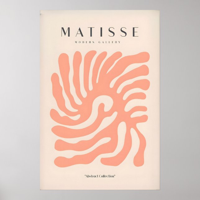 Impresiones de arte de Matisse - Resumen abstracto (Frente)