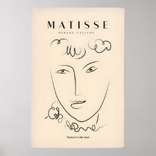 Impresiones de arte de Matisse - Rostro de arte de