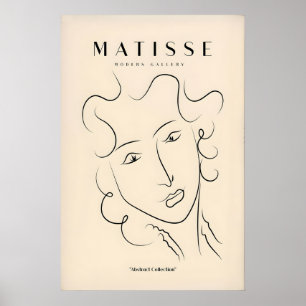 Impresiones de arte de Matisse - Rostro de damas d