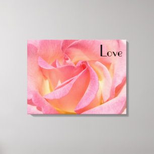 Impresiones de Arte de Panel de Flor de Rosa Rosa 