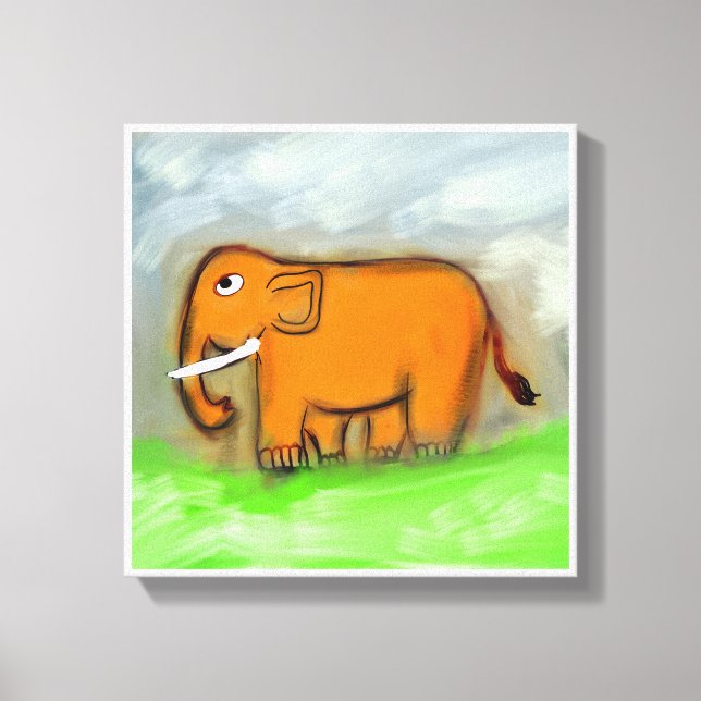 Impresiones de Arte de Pared de Elefante – Arte Im (Anverso)