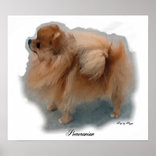 Impresiones de arte de Pomerania (Frente)