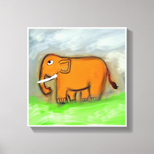 Impresiones de Arte en Pared de Elefante – Arte Im