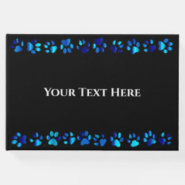 Impresiones de Blue Paw - Libro de invitados