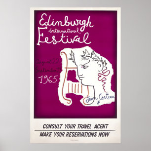 Impresiones de carteles antiguos del Festival de E