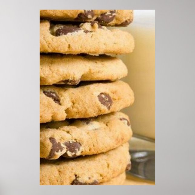 Impresiones de carteles de galletas con chispas de (Frente)