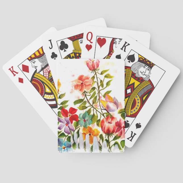 IMPRESIONES DE LA PATA DETRÁS DE LOS NAIPES DE LA (Reverso)