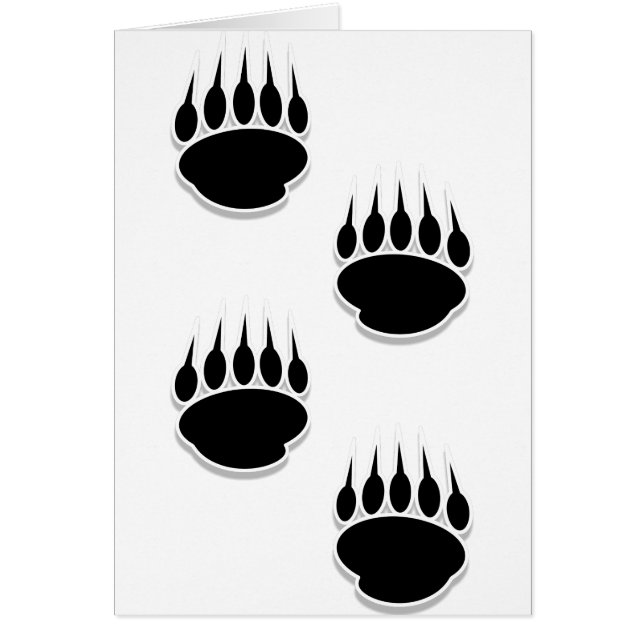 Impresiones de la pintura de oso negro (Frente)