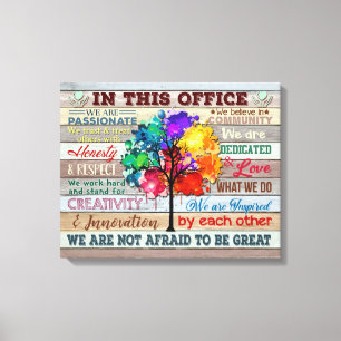 Impresiones De Lienzo En Esta Oficina 