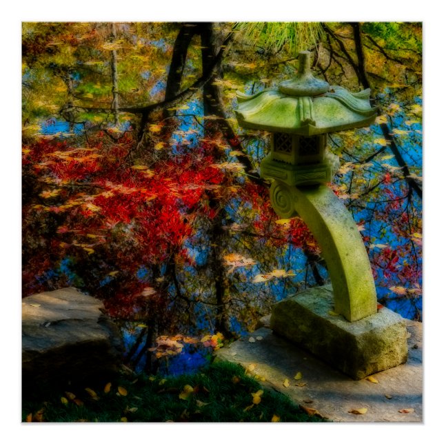 Impresiones de los jardines japoneses (Anverso)