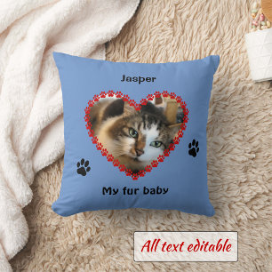 Impresiones de mascota en memoria de tu almohada a