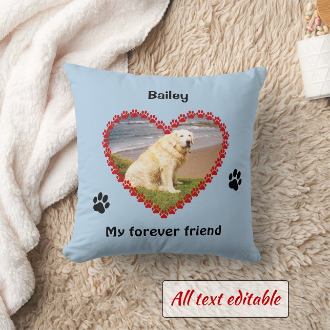 Impresiones de mascota en memoria de tu almohada f (Subido por el creador)