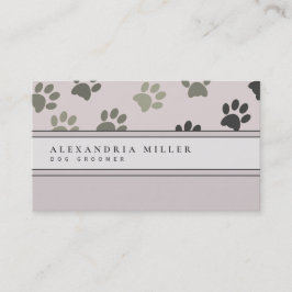 Impresiones de pintura animal | Tarjeta de visita