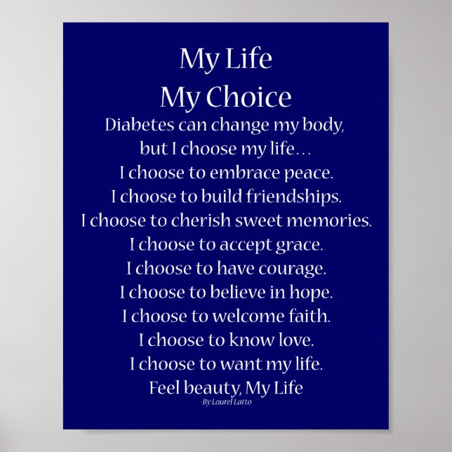 Impresiones de poema de apoyo Inspirador para la d (Frente)