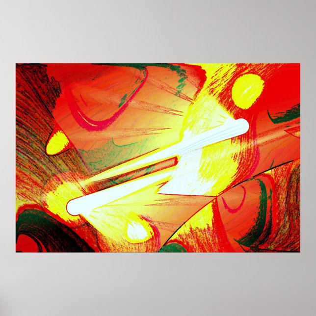 Impresiones de Posters de arte abstractas original (Frente)