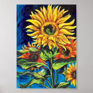 Impresiones de Posters de girasoles