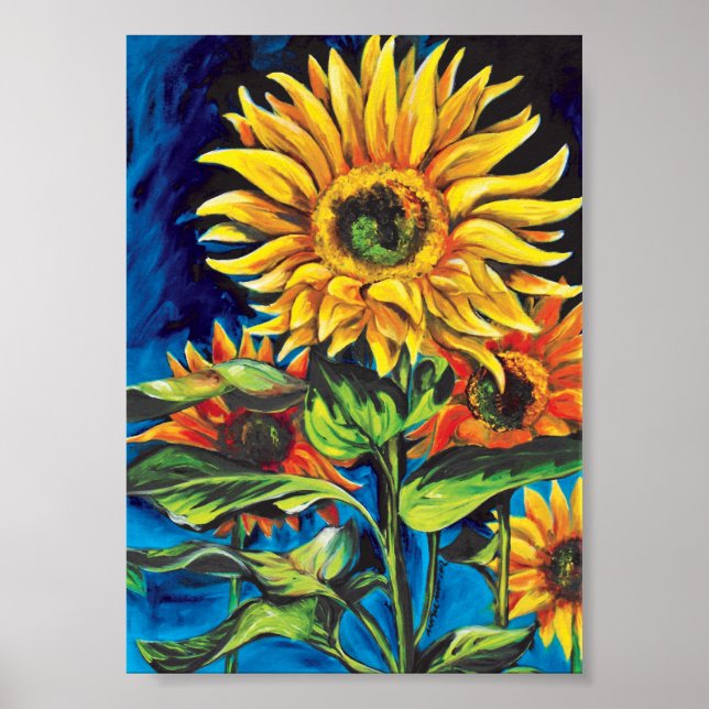 Impresiones de Posters de girasoles (Frente)