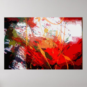 Impresiones de Posters de pintura abstracta digita