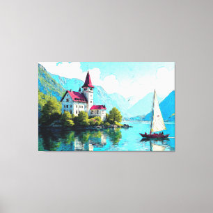 Impresiones de serenidad: Castillo de Lakeside en