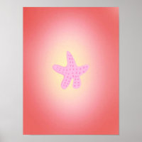 Impresiones de Starfish de Arte Simple Original