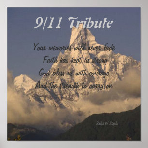 Impresiones de tributo de 9/11