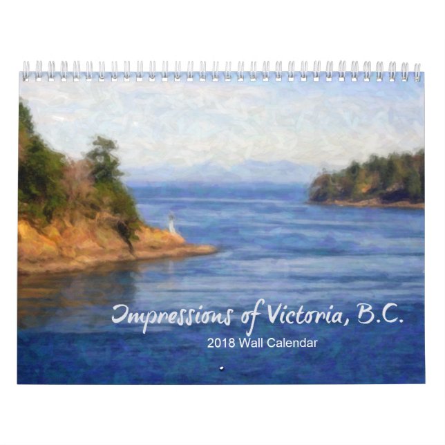 Impresiones de Victoria, Calendario 2018 (Tapa)