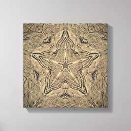 Impresiones de zapatos en la arena Mandala 2