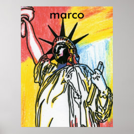 Impresiones del Poster de la Estatua de la Liberta