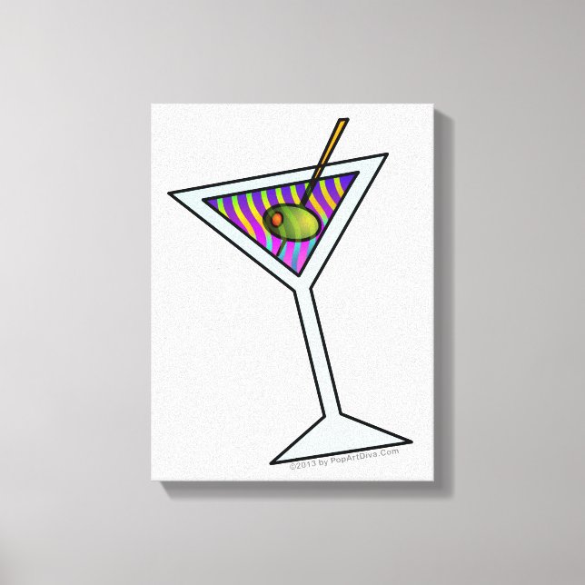 IMPRESIONES EN LIENZO DE MARTINI (Anverso)
