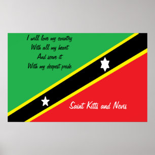 Impresiones enmarcadas de San Cristóbal y Nieves