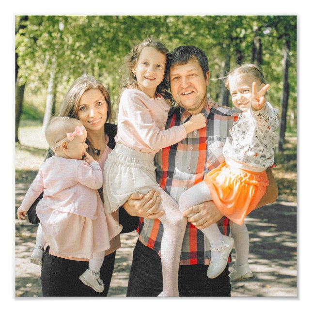 Impresiones fotográficas de 12 x 12 y ampliaciones (Frente)