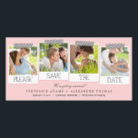 Impresiones Guardar las tarjetas fotográficas de f<br><div class="desc">Estas tarjetas de moda y fotos modernas le piden a sus huéspedes que guarden la fecha para su gran día. Disponible en otros colores (se aceptan peticiones de color personalizado).</div>