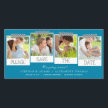 Impresiones Guardar las tarjetas fotográficas de f<br><div class="desc">Estas tarjetas de moda y fotos modernas le piden a sus huéspedes que guarden la fecha para su gran día. Disponible en otros colores (se aceptan peticiones de color personalizado).</div>
