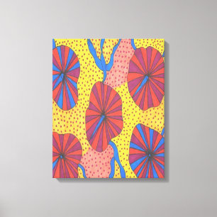 Impresiones retras anaranjadas y amarillas del