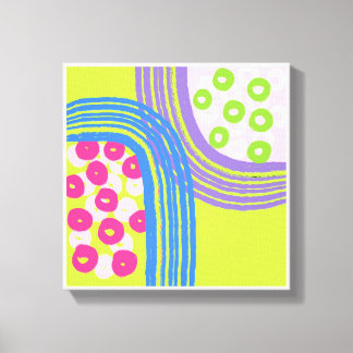 Impresiones verdes de arte simple original