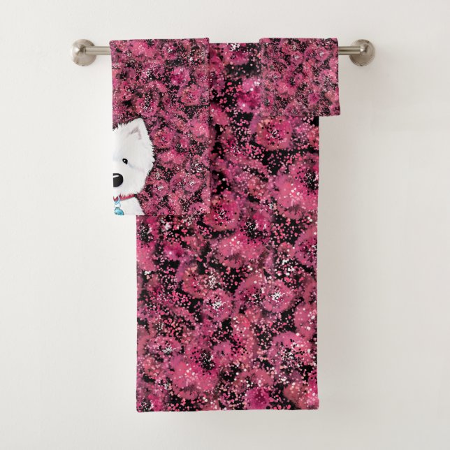 Impresiones Westires Toalla De Baño Floral Set (In situ)